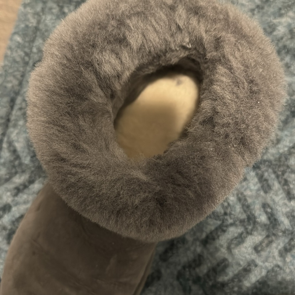 UGG Womens Classic Mini Fluff Boot - Picture 3 of 7